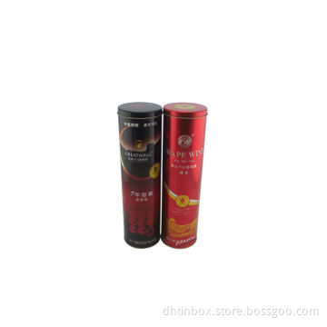 wine bottle storage tin